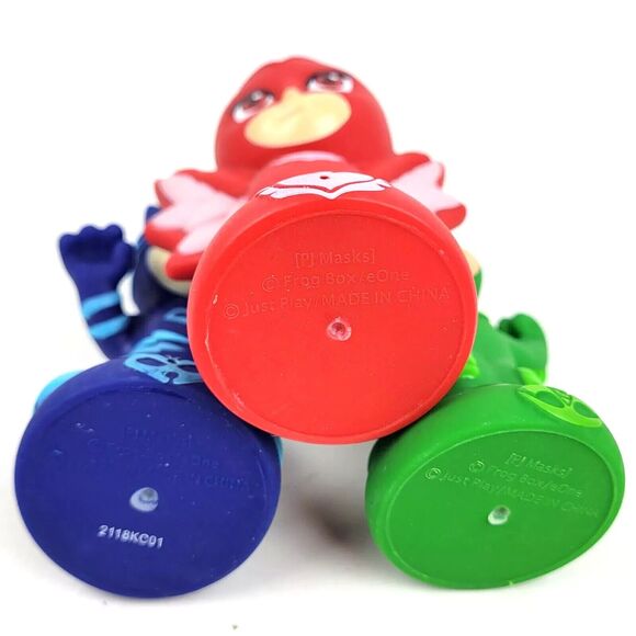 PJ MASKS: Power Heroes Water Squirters - Gekko, Catboy, Owlette - Bath Pool Toy - Picture 4 of 7